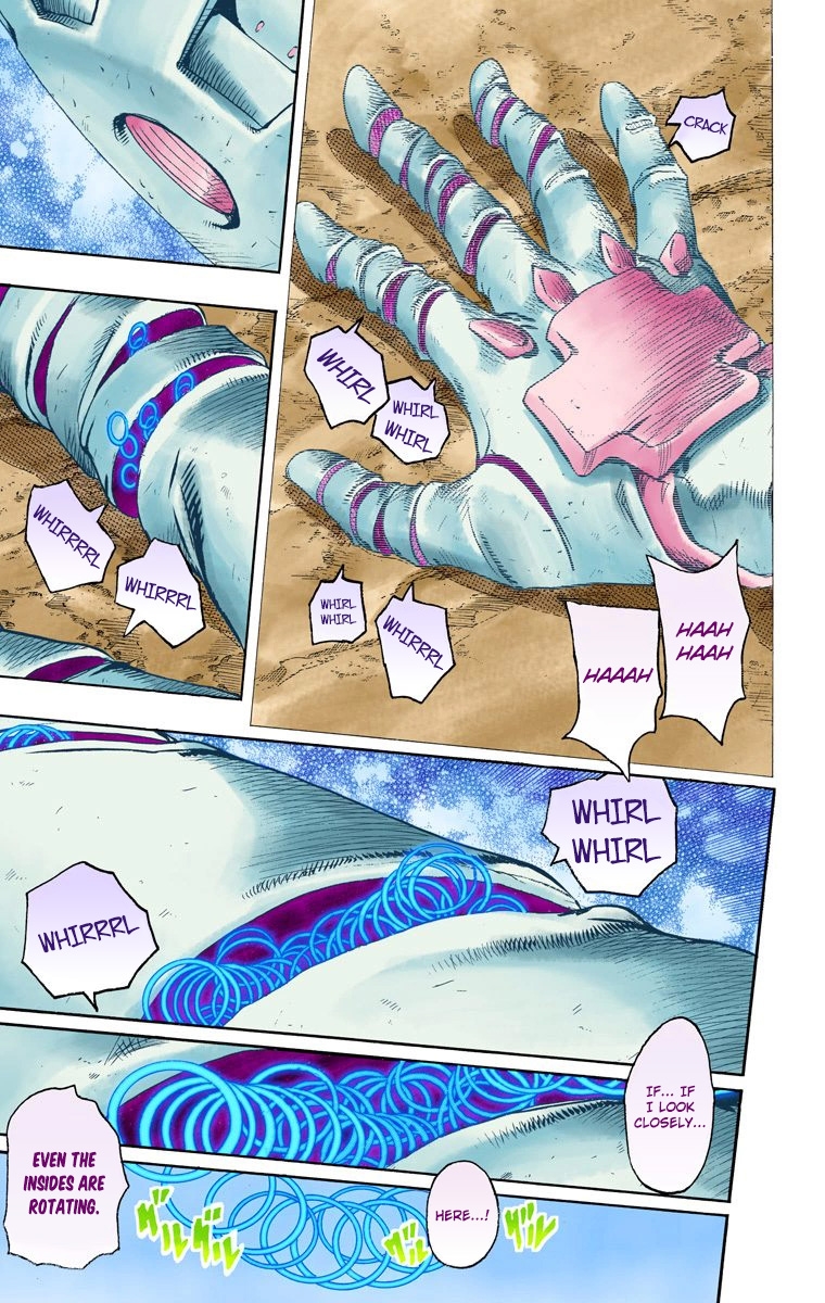 JoJo's Bizarre Adventure Steel Ball Run Colored Manga