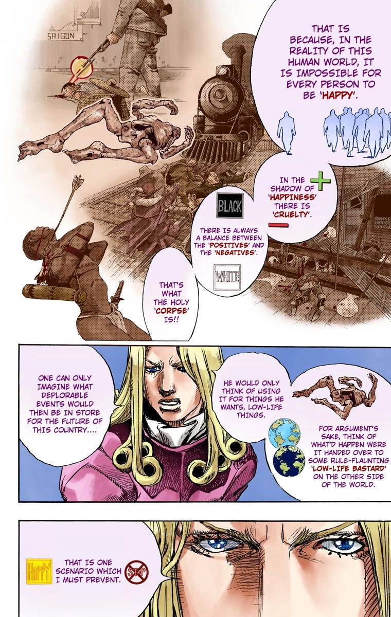 JoJo's Bizarre Adventure Steel Ball Run Colored Manga