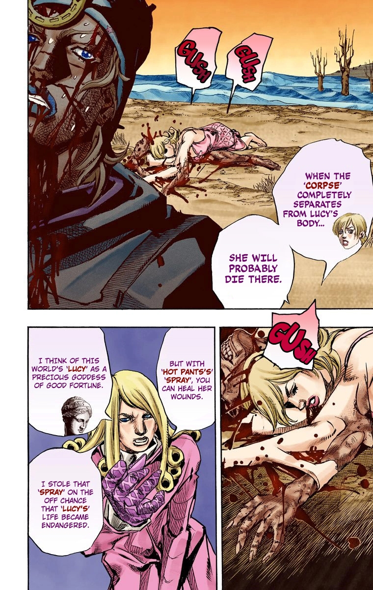 JoJo's Bizarre Adventure Steel Ball Run Colored Manga