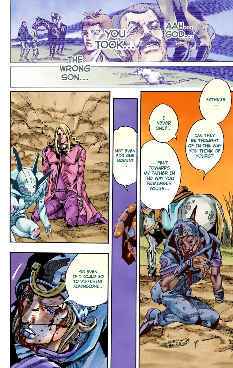 JoJo's Bizarre Adventure Steel Ball Run Colored Manga