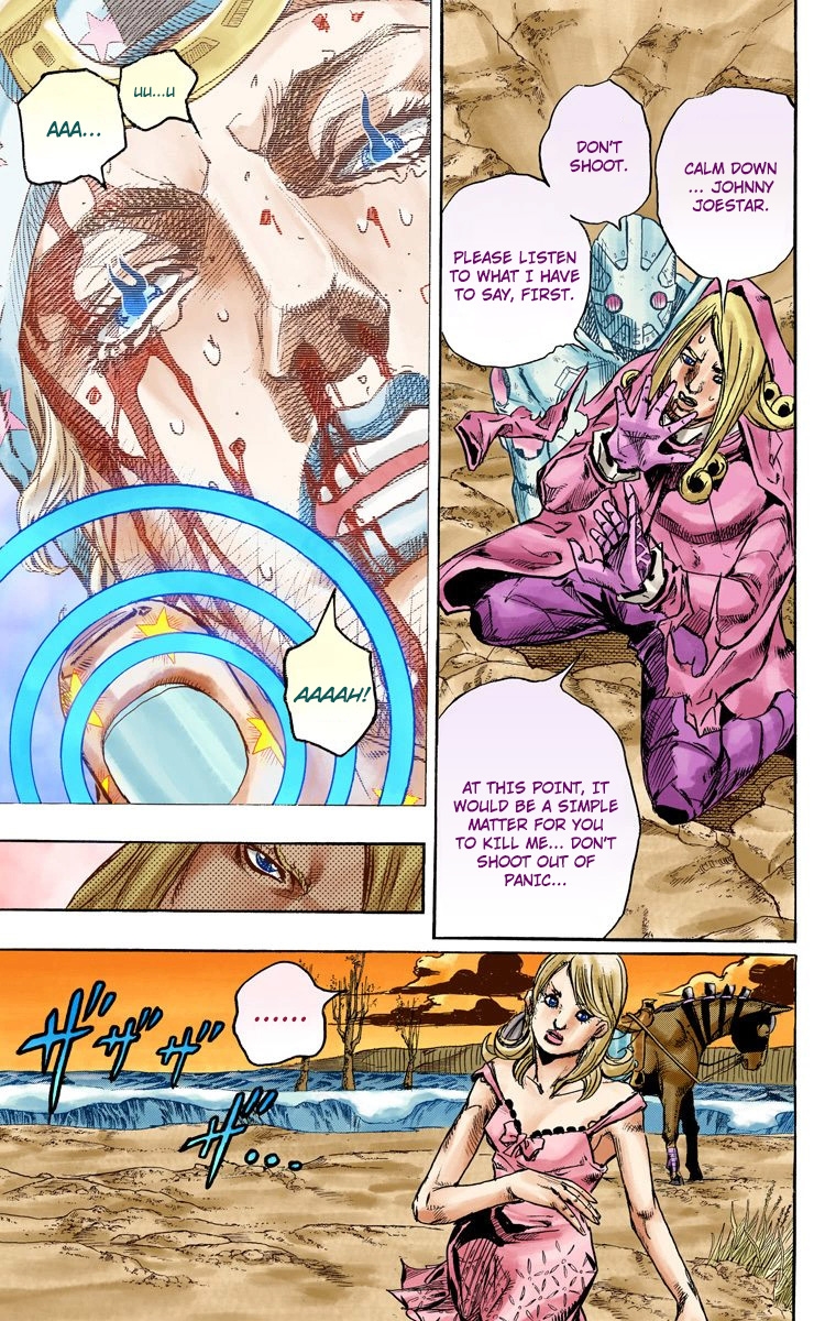 JoJo's Bizarre Adventure Steel Ball Run Colored Manga