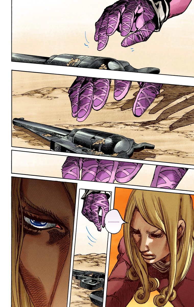 JoJo's Bizarre Adventure Steel Ball Run Colored Manga