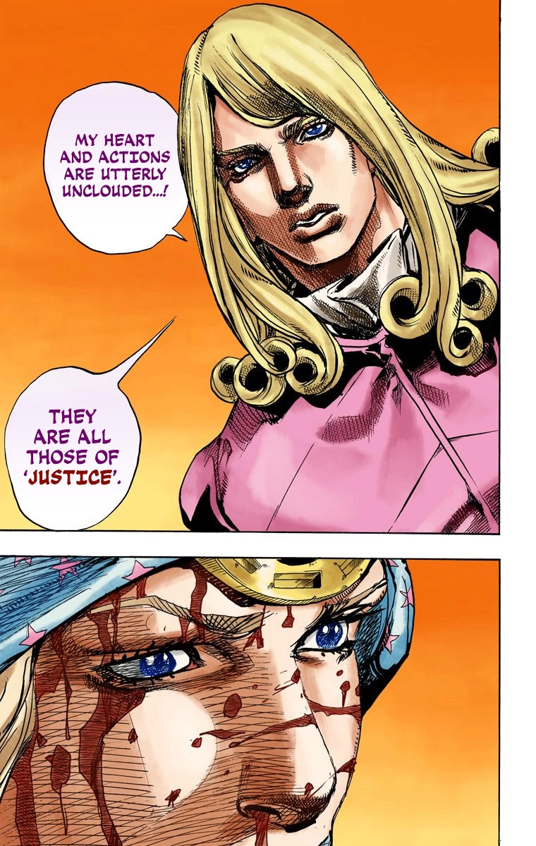 JoJo's Bizarre Adventure Steel Ball Run Colored Manga