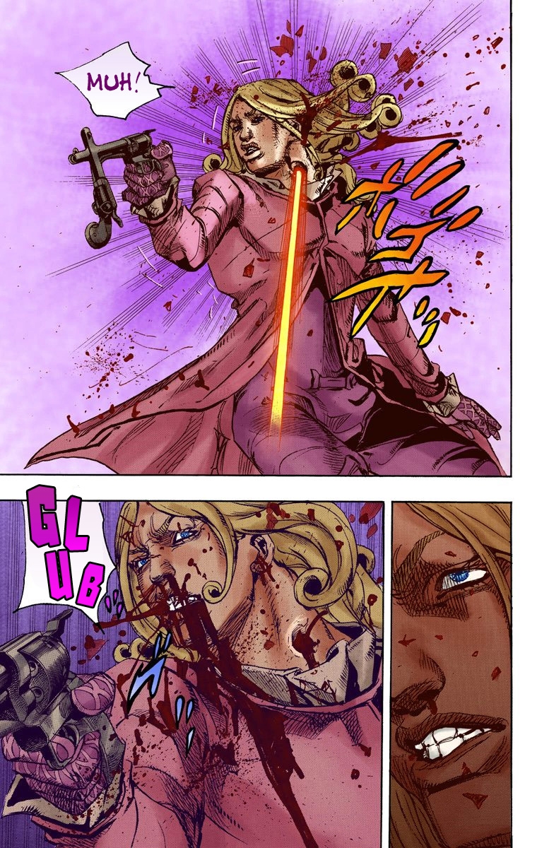 JoJo's Bizarre Adventure Steel Ball Run Colored Manga