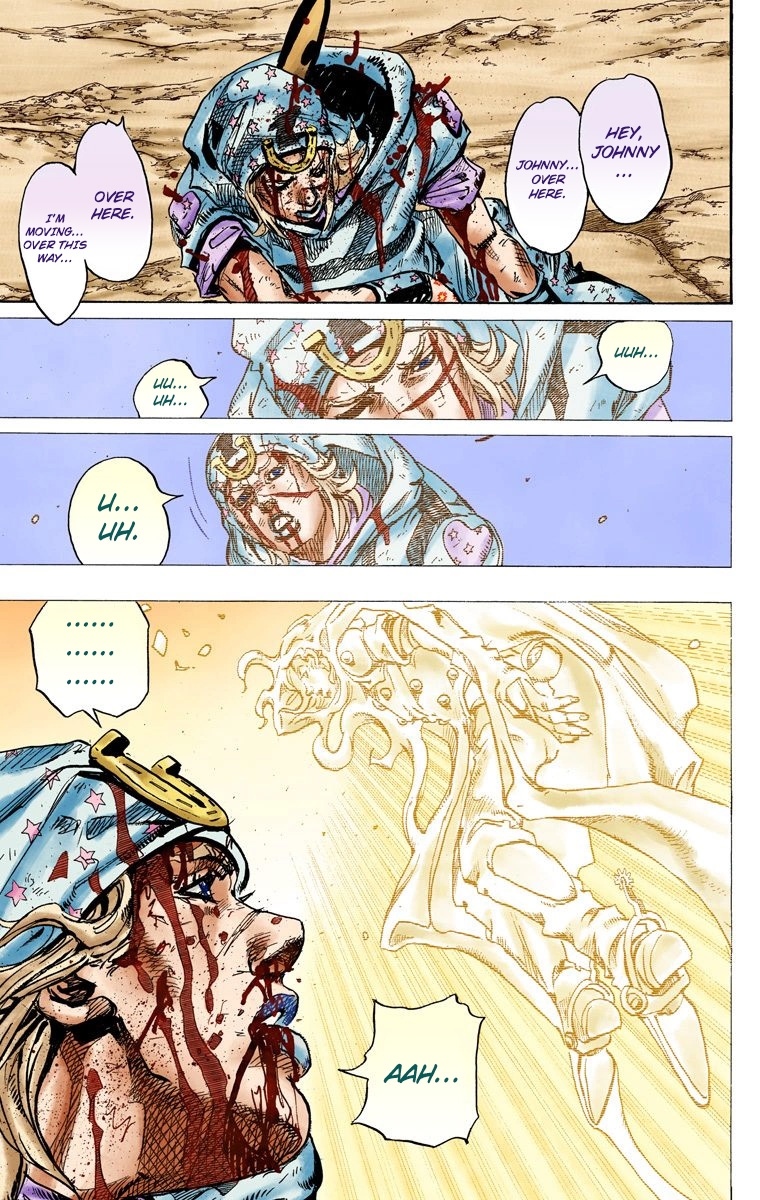 JoJo's Bizarre Adventure Steel Ball Run Colored Manga
