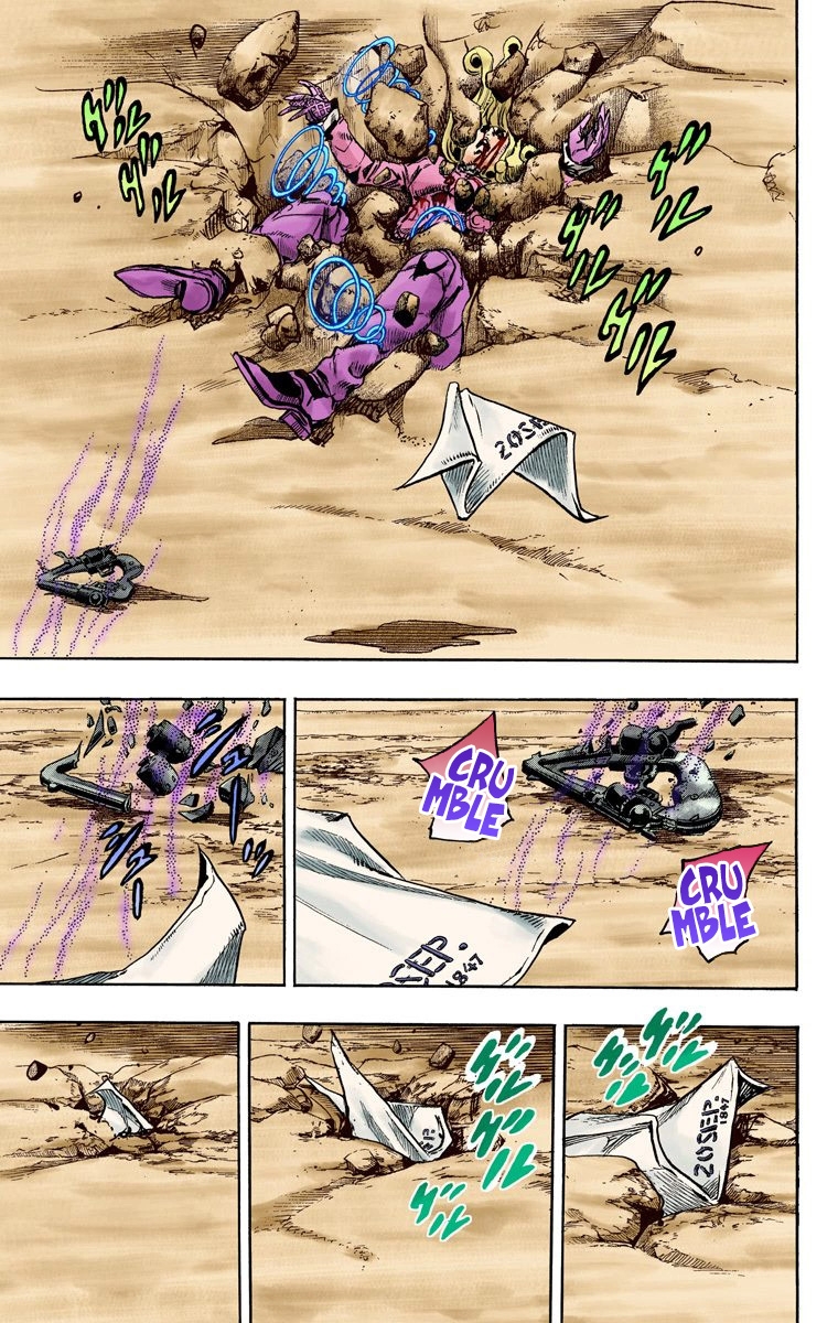 JoJo's Bizarre Adventure Steel Ball Run Colored Manga