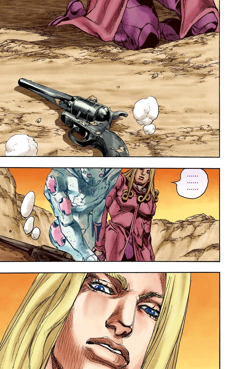 JoJo's Bizarre Adventure Steel Ball Run Colored Manga