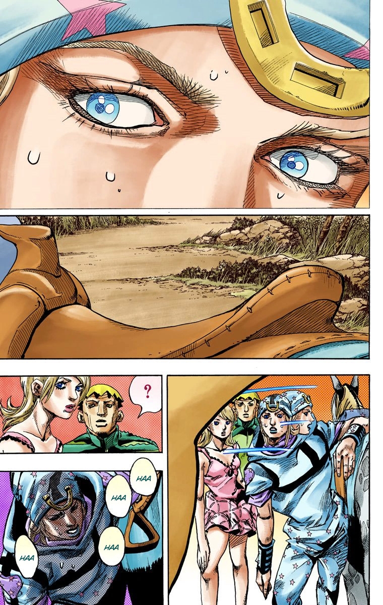 JoJo's Bizarre Adventure Steel Ball Run Colored Manga