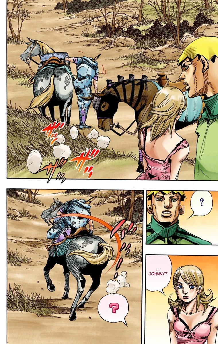 JoJo's Bizarre Adventure Steel Ball Run Colored Manga
