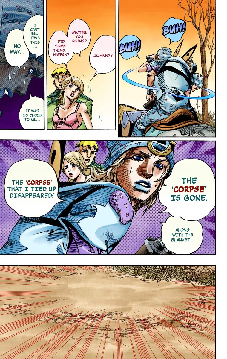 JoJo's Bizarre Adventure Steel Ball Run Colored Manga