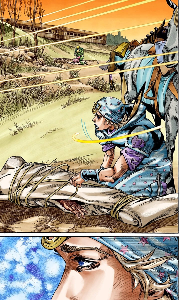 JoJo's Bizarre Adventure Steel Ball Run Colored Manga