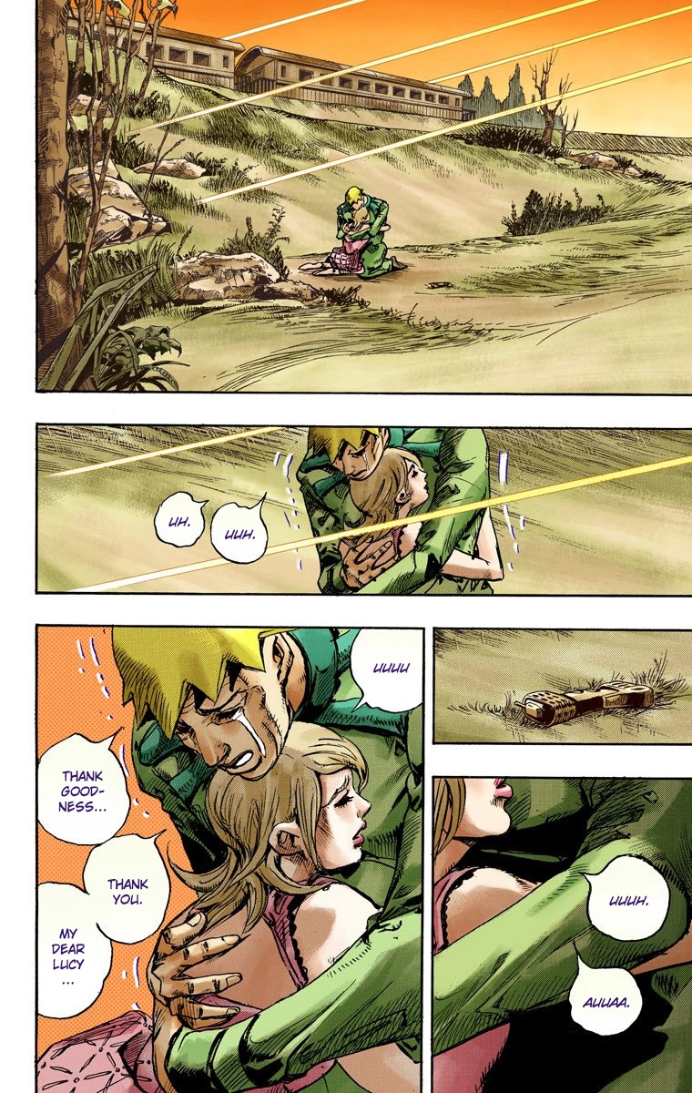JoJo's Bizarre Adventure Steel Ball Run Colored Manga