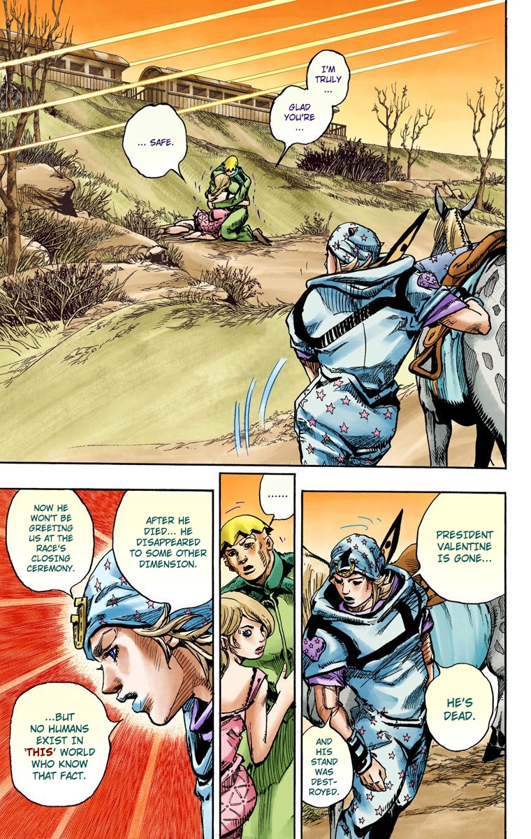 JoJo's Bizarre Adventure Steel Ball Run Colored Manga
