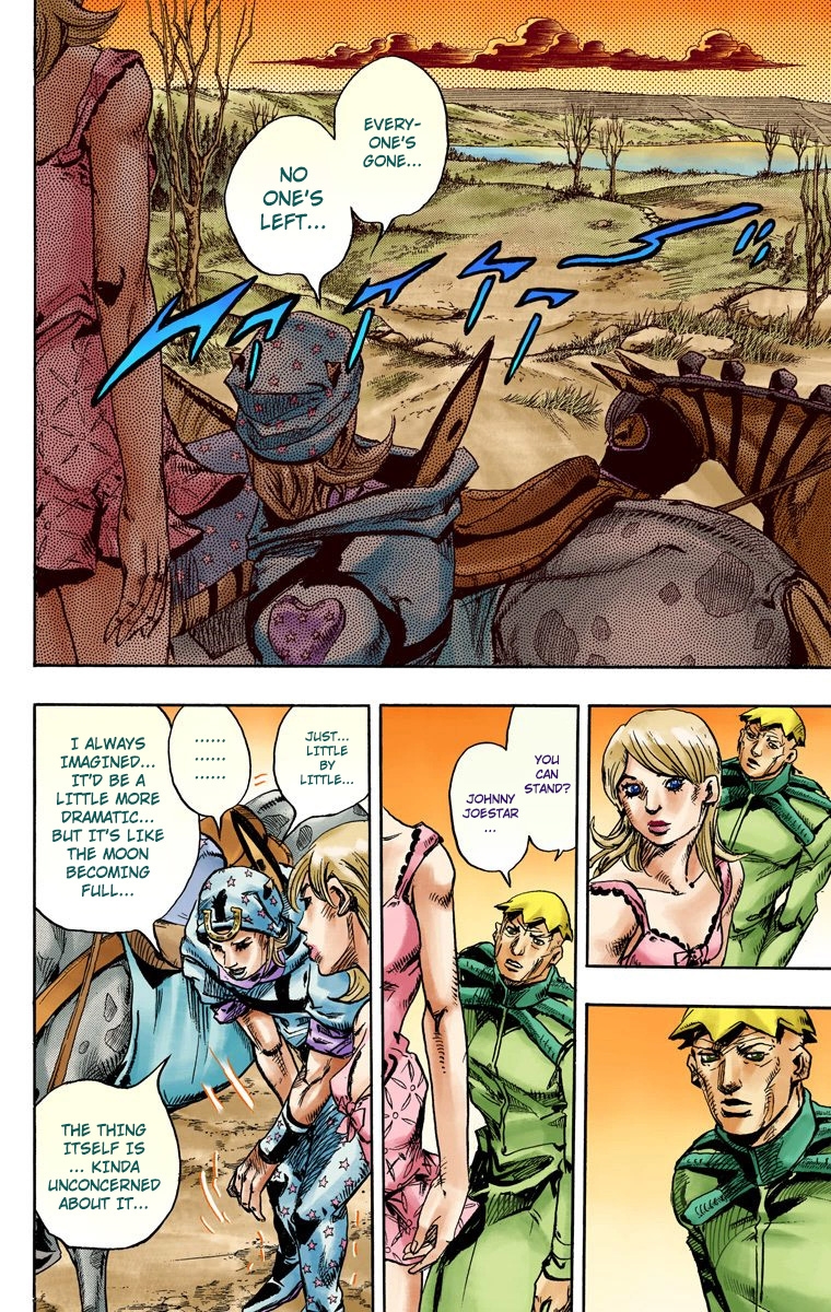 JoJo's Bizarre Adventure Steel Ball Run Colored Manga