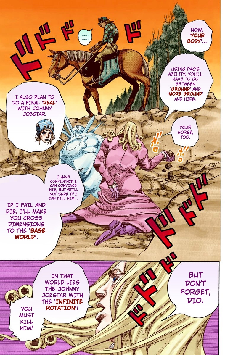 JoJo's Bizarre Adventure Steel Ball Run Colored Manga