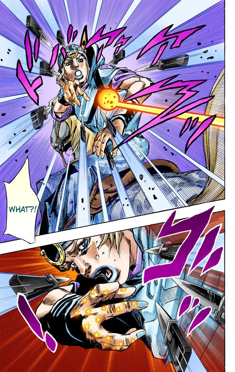 JoJo's Bizarre Adventure Steel Ball Run Colored Manga
