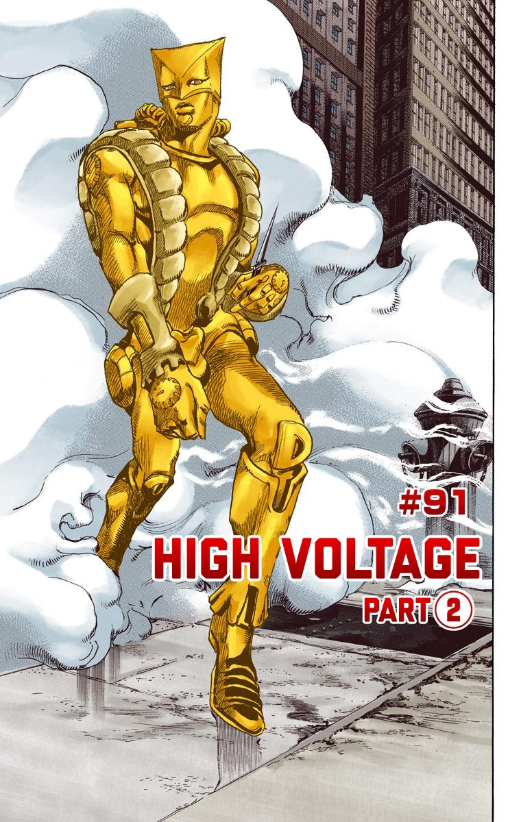 JoJo's Bizarre Adventure Steel Ball Run Colored Manga