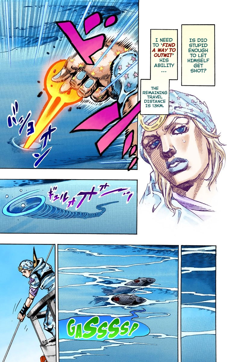 JoJo's Bizarre Adventure Steel Ball Run Colored Manga