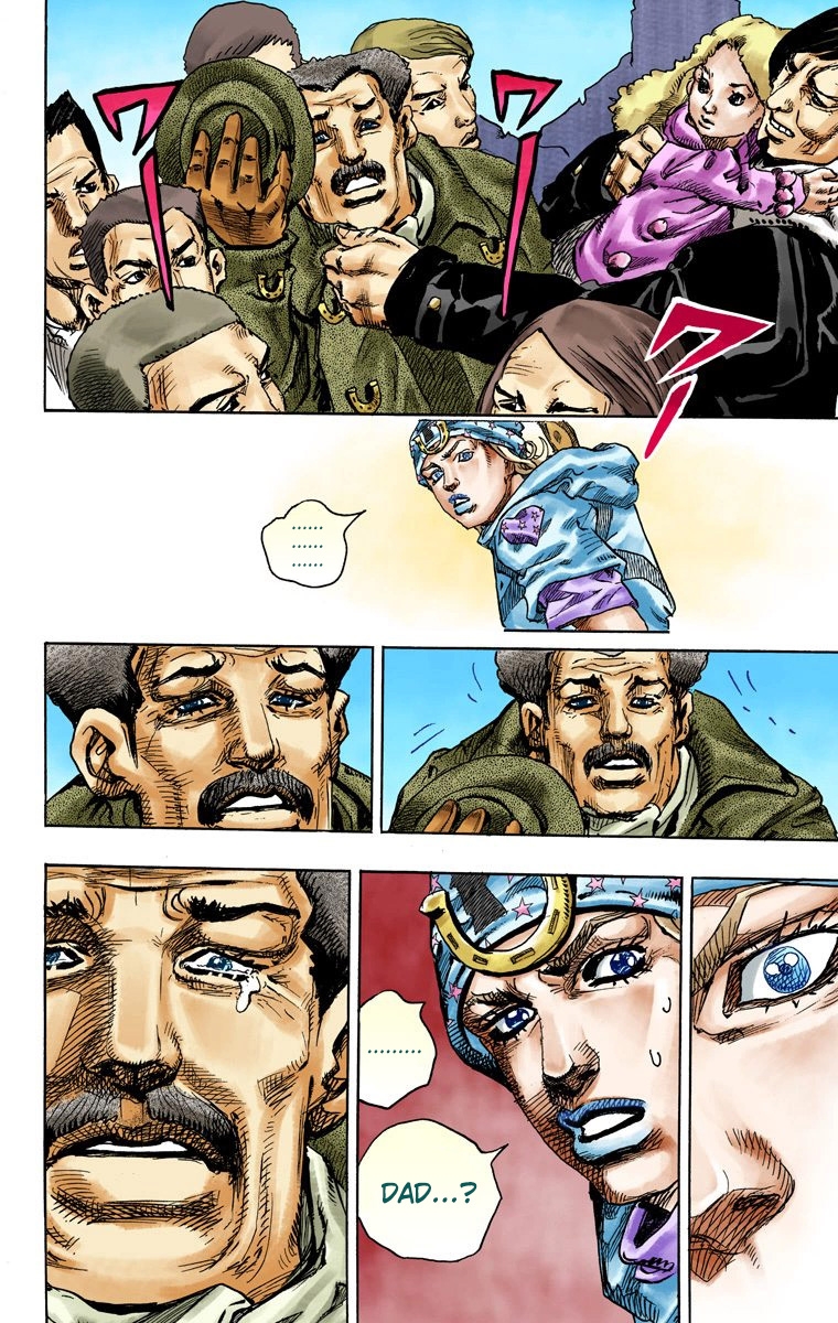 JoJo's Bizarre Adventure Steel Ball Run Colored Manga