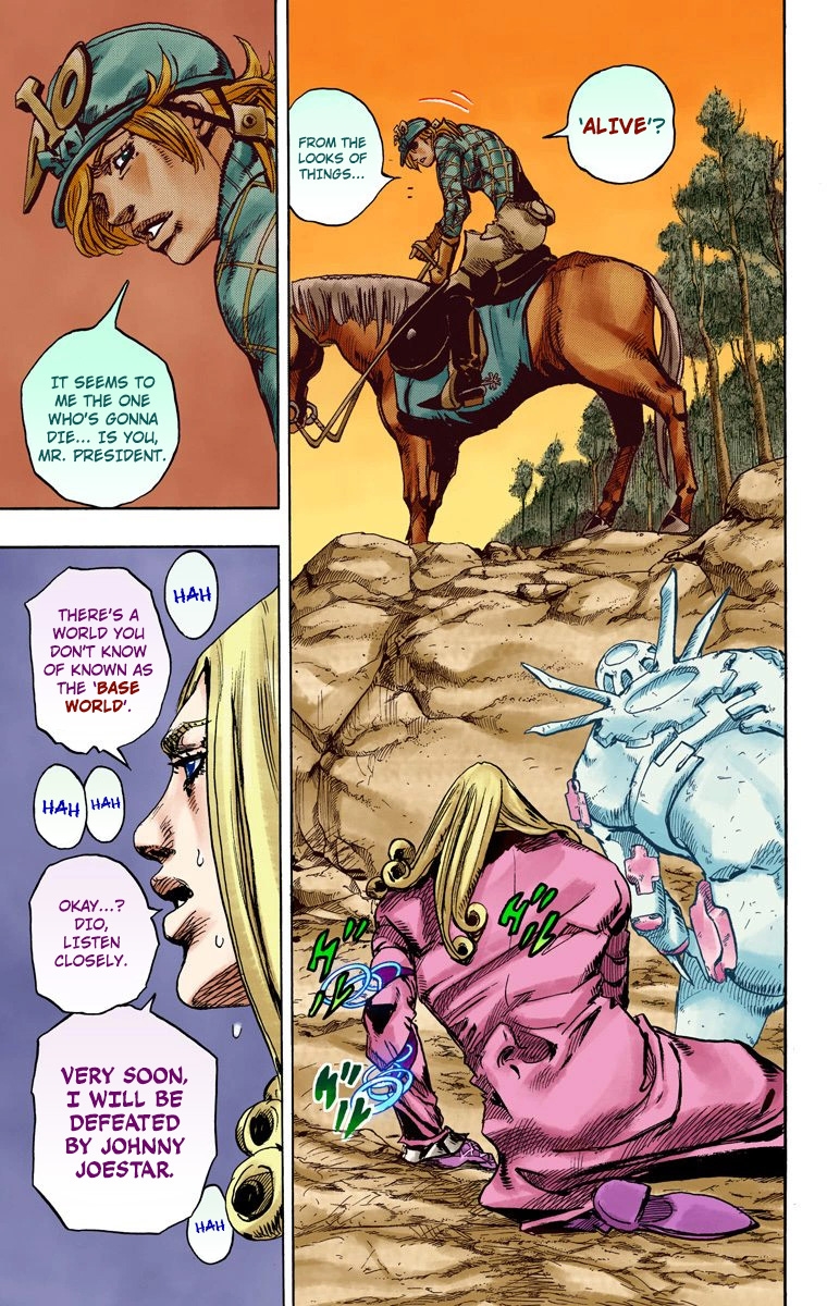 JoJo's Bizarre Adventure Steel Ball Run Colored Manga
