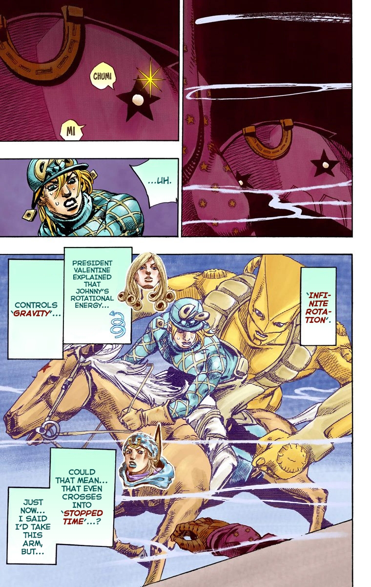 JoJo's Bizarre Adventure Steel Ball Run Colored Manga