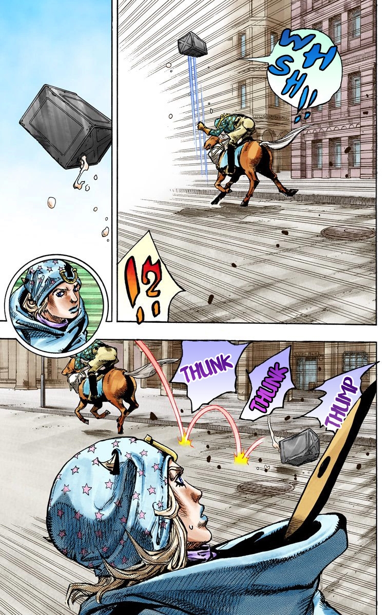 JoJo's Bizarre Adventure Steel Ball Run Colored Manga
