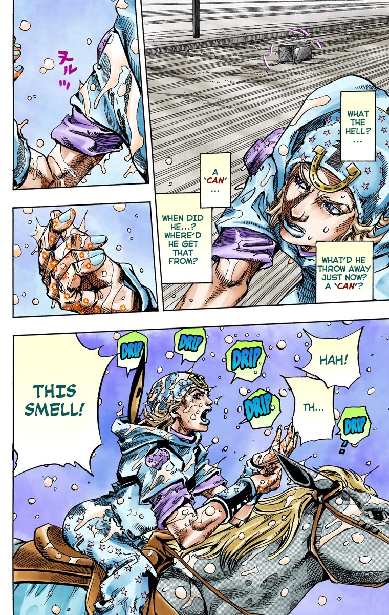 JoJo's Bizarre Adventure Steel Ball Run Colored Manga
