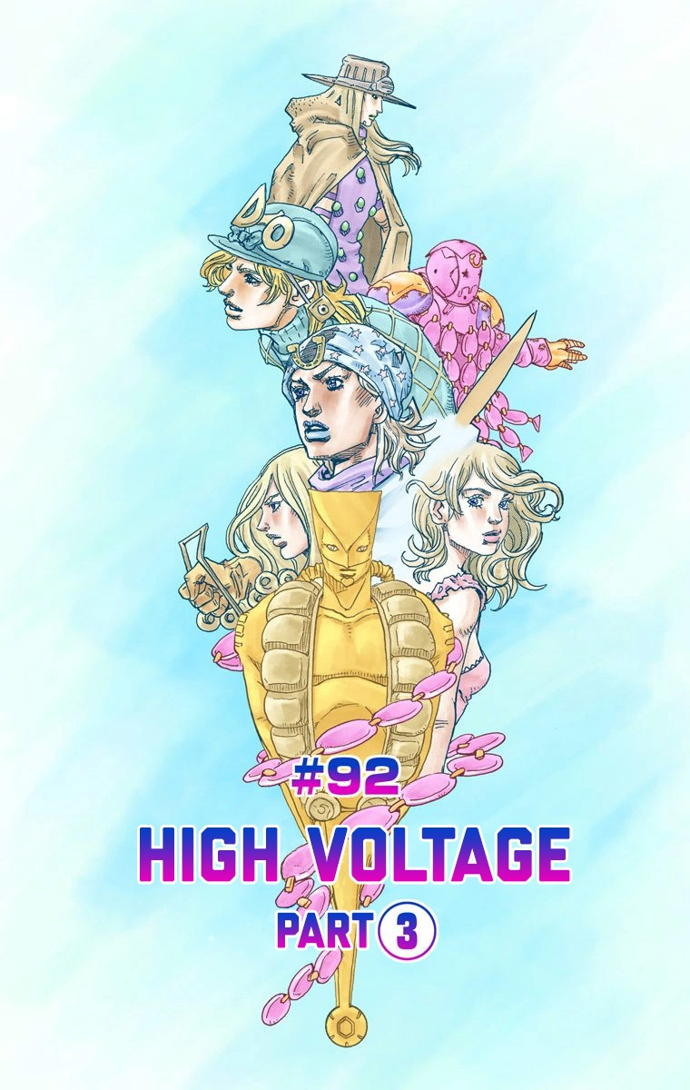 JoJo's Bizarre Adventure Steel Ball Run Colored Manga