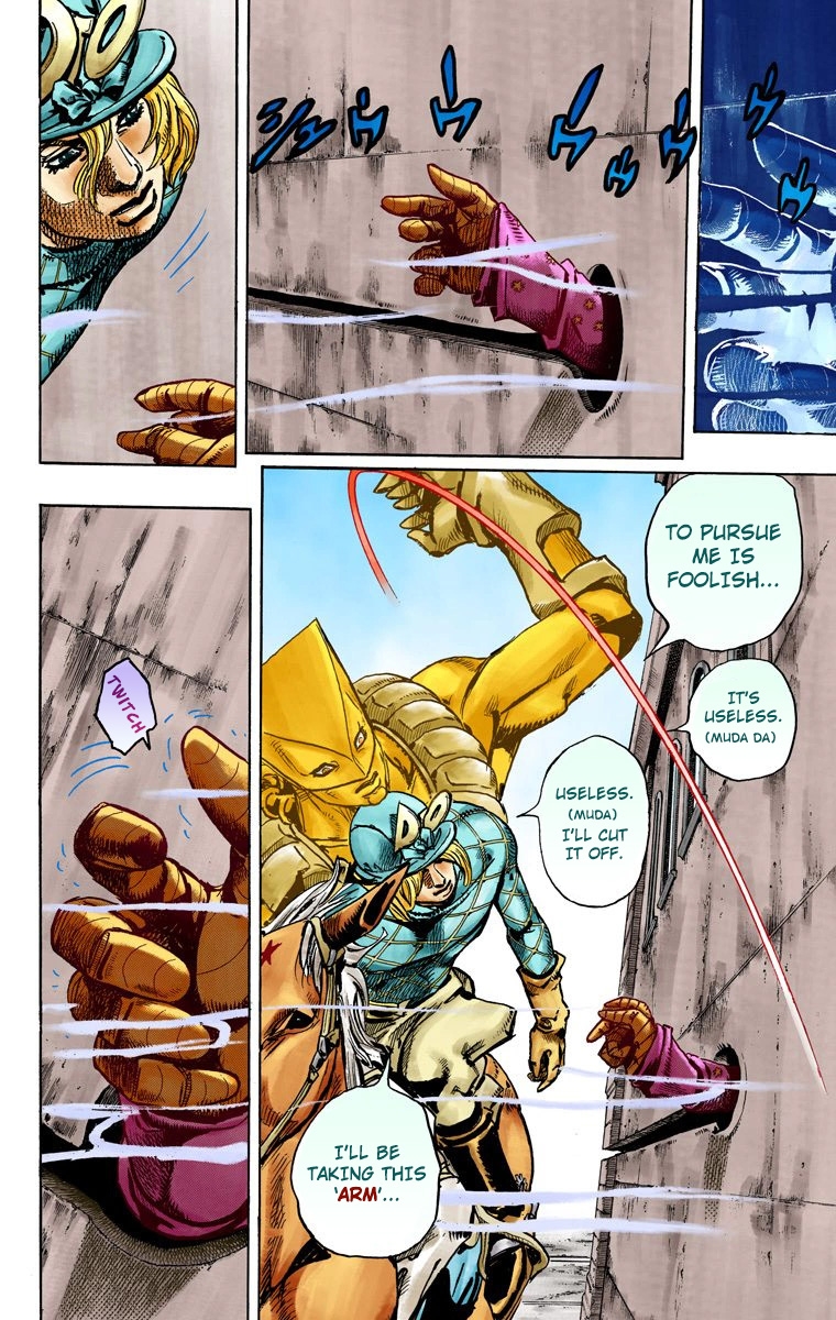 JoJo's Bizarre Adventure Steel Ball Run Colored Manga