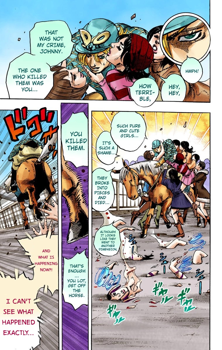 JoJo's Bizarre Adventure Steel Ball Run Colored Manga