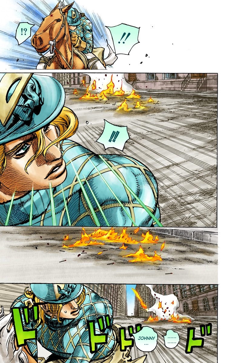 JoJo's Bizarre Adventure Steel Ball Run Colored Manga