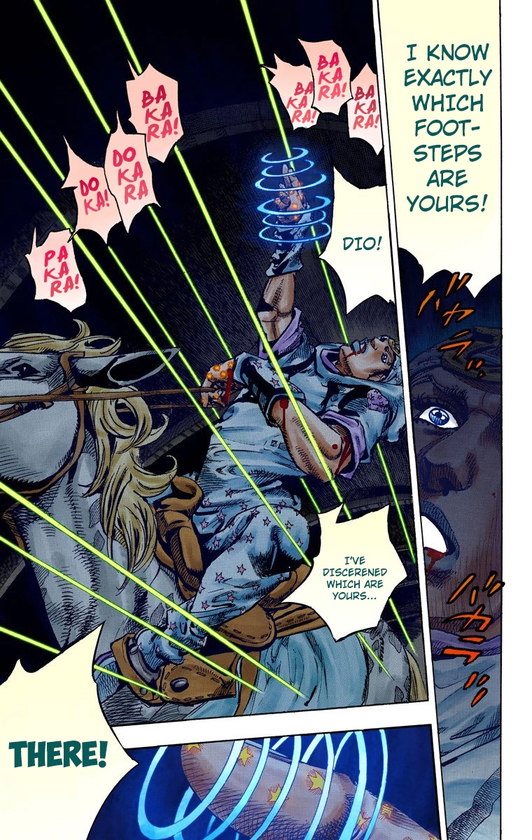 JoJo's Bizarre Adventure Steel Ball Run Colored Manga