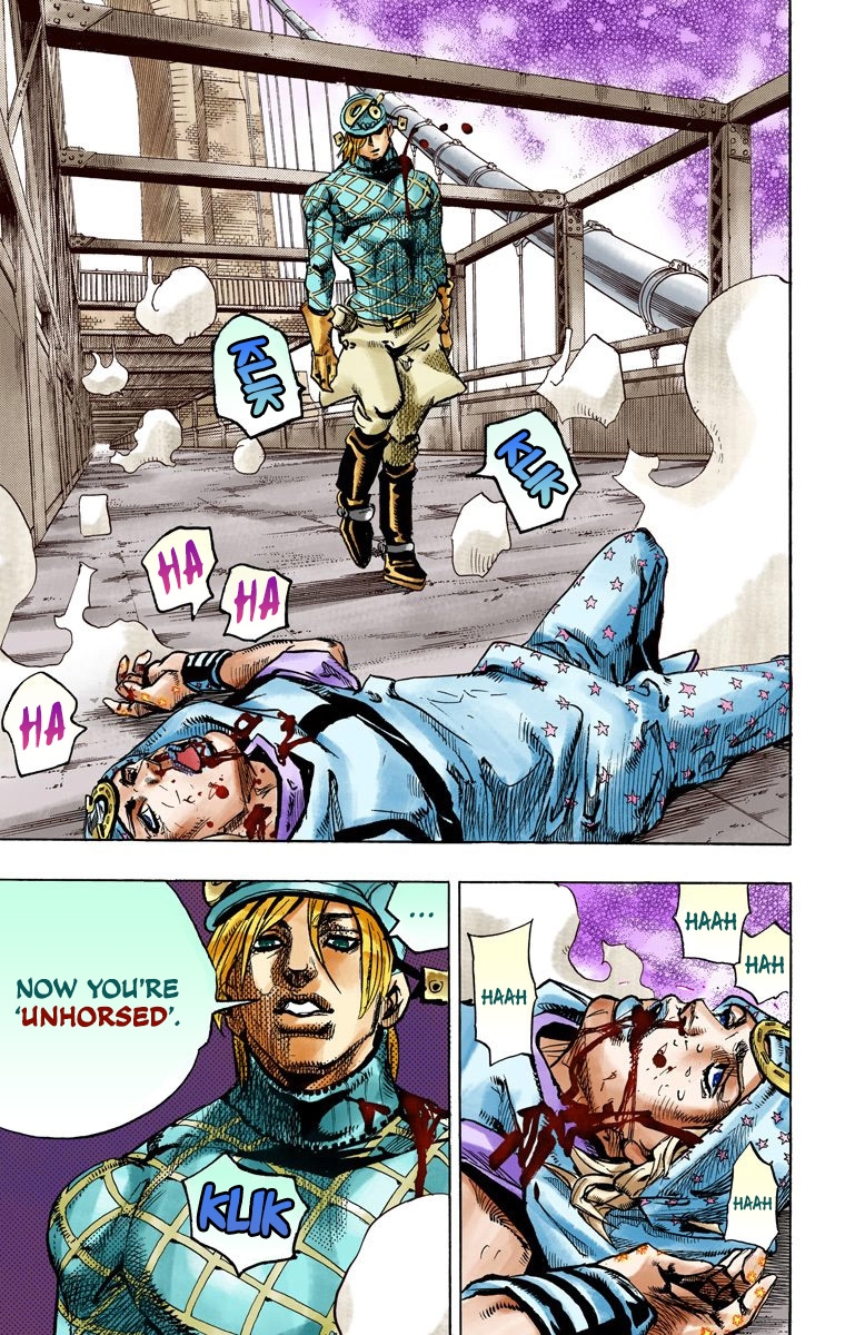JoJo's Bizarre Adventure Steel Ball Run Colored Manga