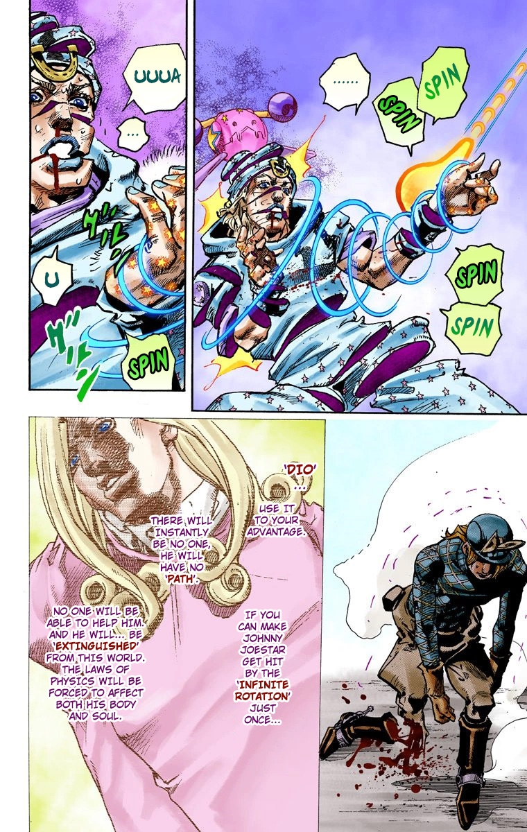 JoJo's Bizarre Adventure Steel Ball Run Colored Manga