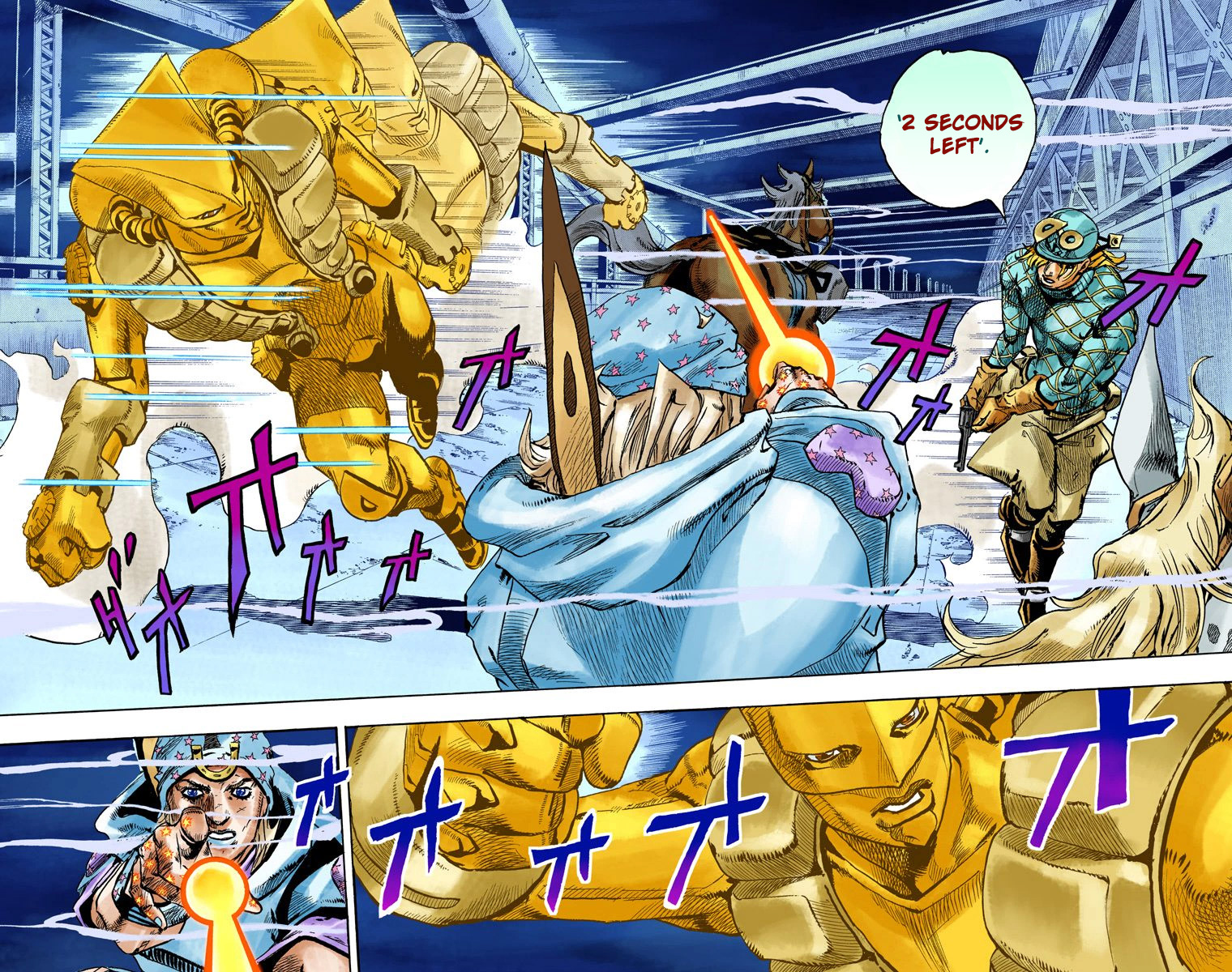 JoJo's Bizarre Adventure Steel Ball Run Colored Manga
