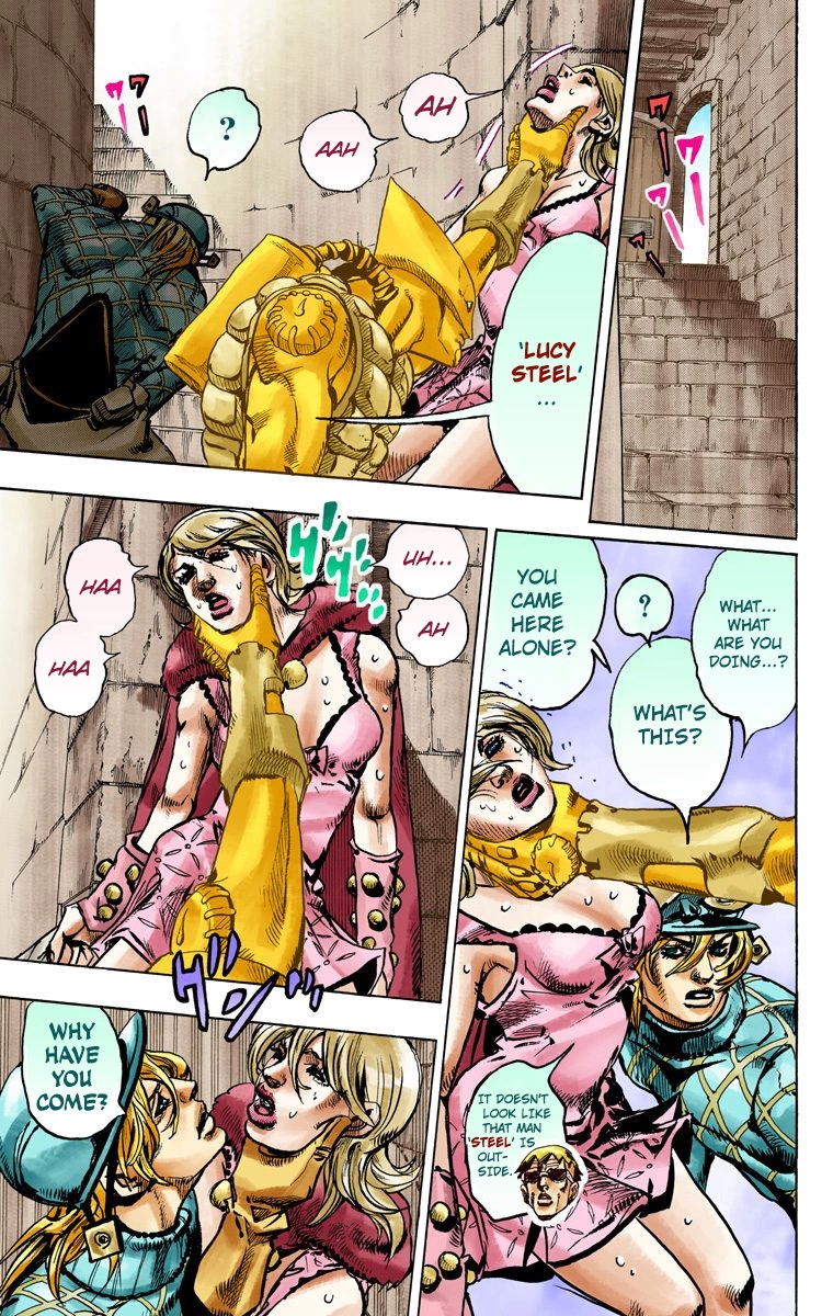 JoJo's Bizarre Adventure Steel Ball Run Colored Manga