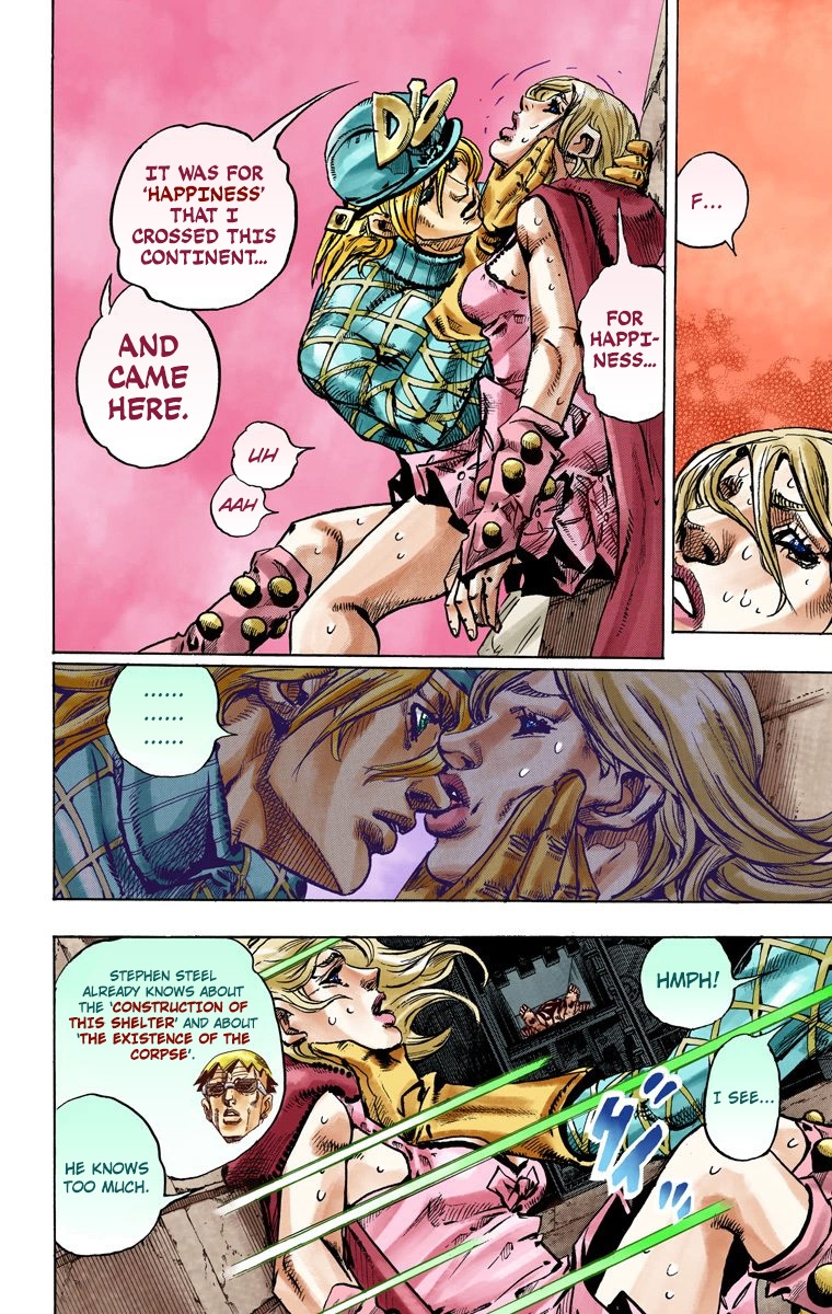 JoJo's Bizarre Adventure Steel Ball Run Colored Manga