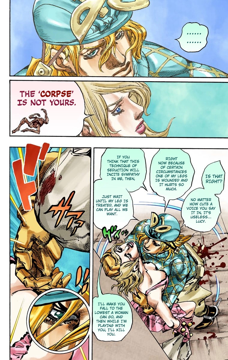 JoJo's Bizarre Adventure Steel Ball Run Colored Manga