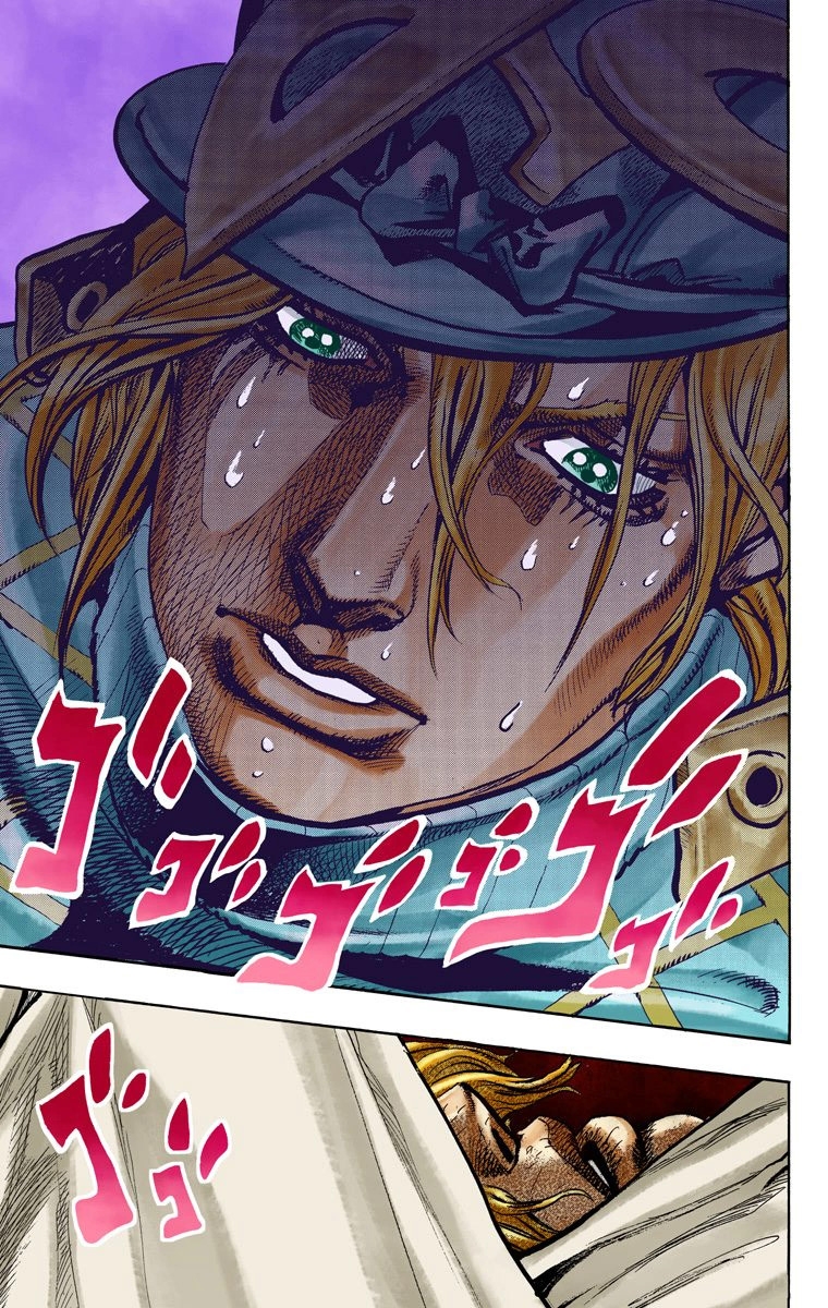 JoJo's Bizarre Adventure Steel Ball Run Colored Manga