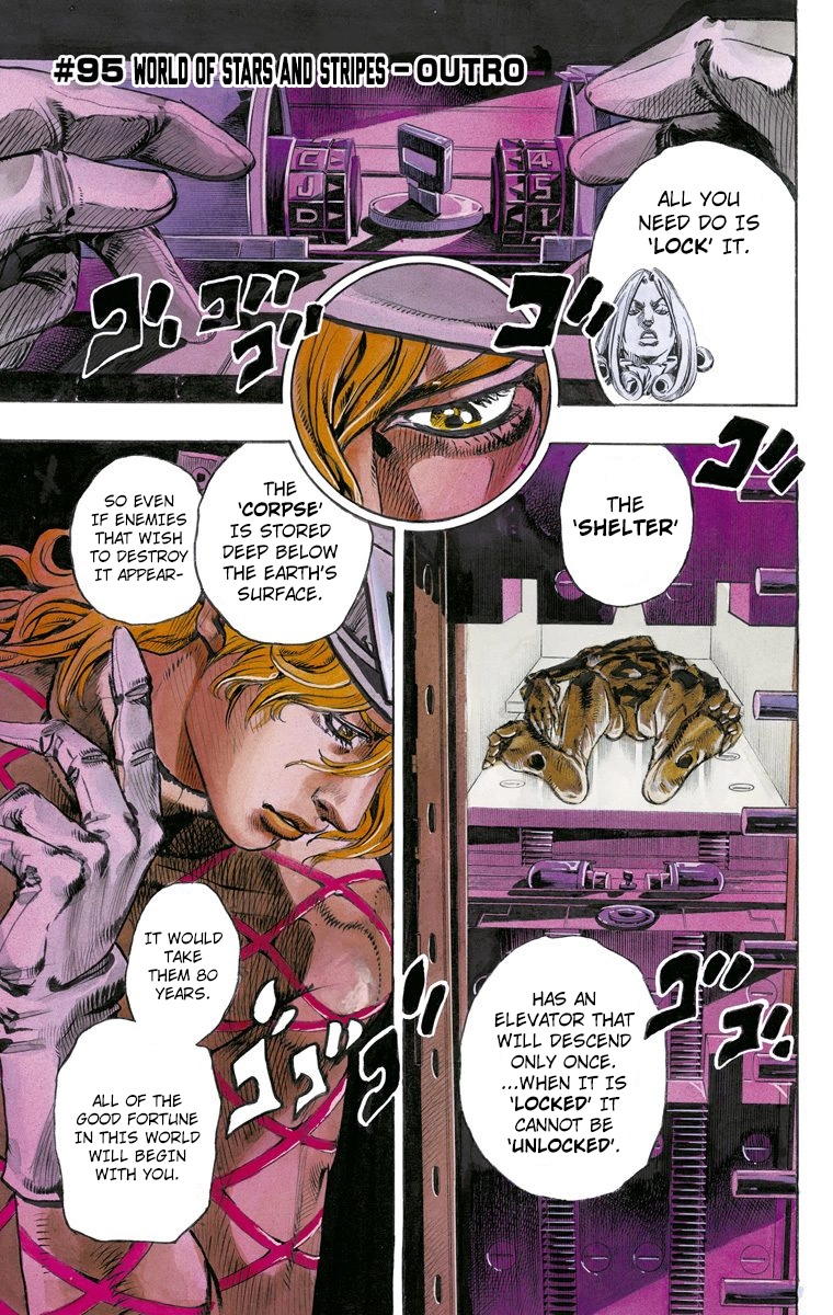 JoJo's Bizarre Adventure Steel Ball Run Colored Manga