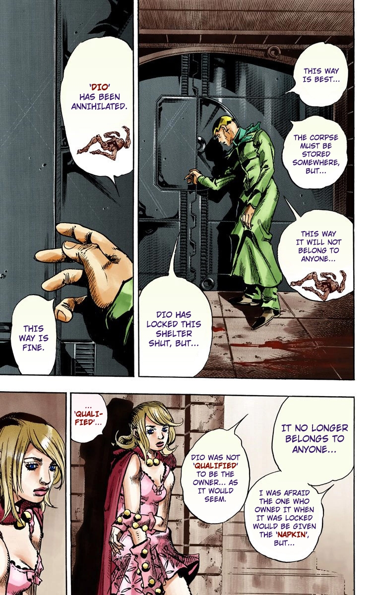 JoJo's Bizarre Adventure Steel Ball Run Colored Manga