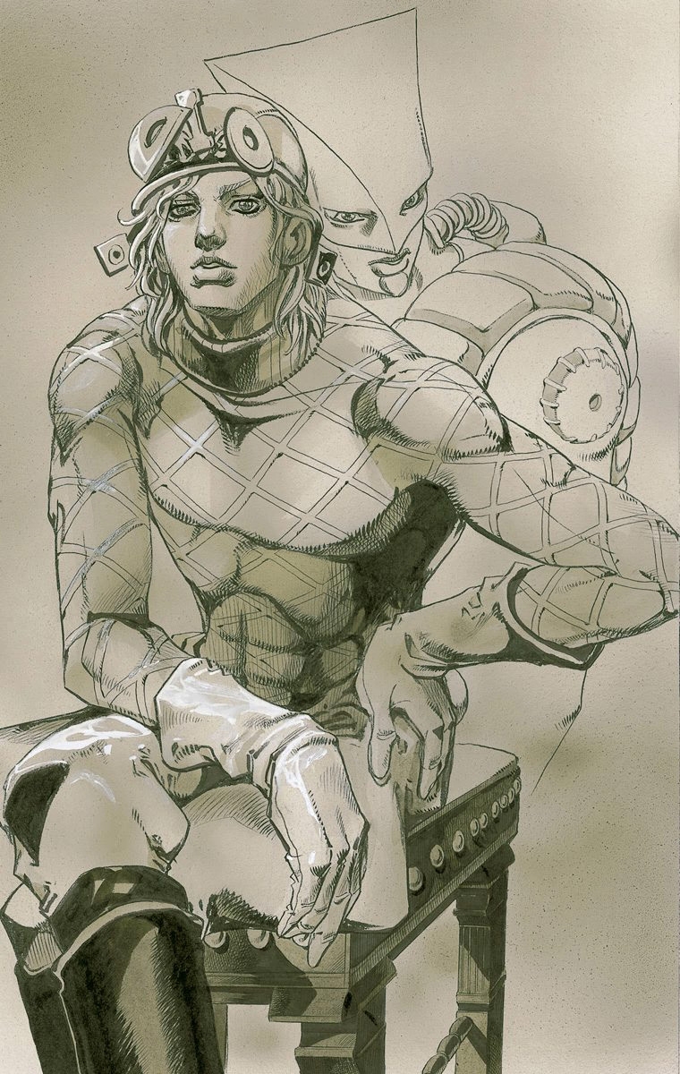 JoJo's Bizarre Adventure Steel Ball Run Colored Manga