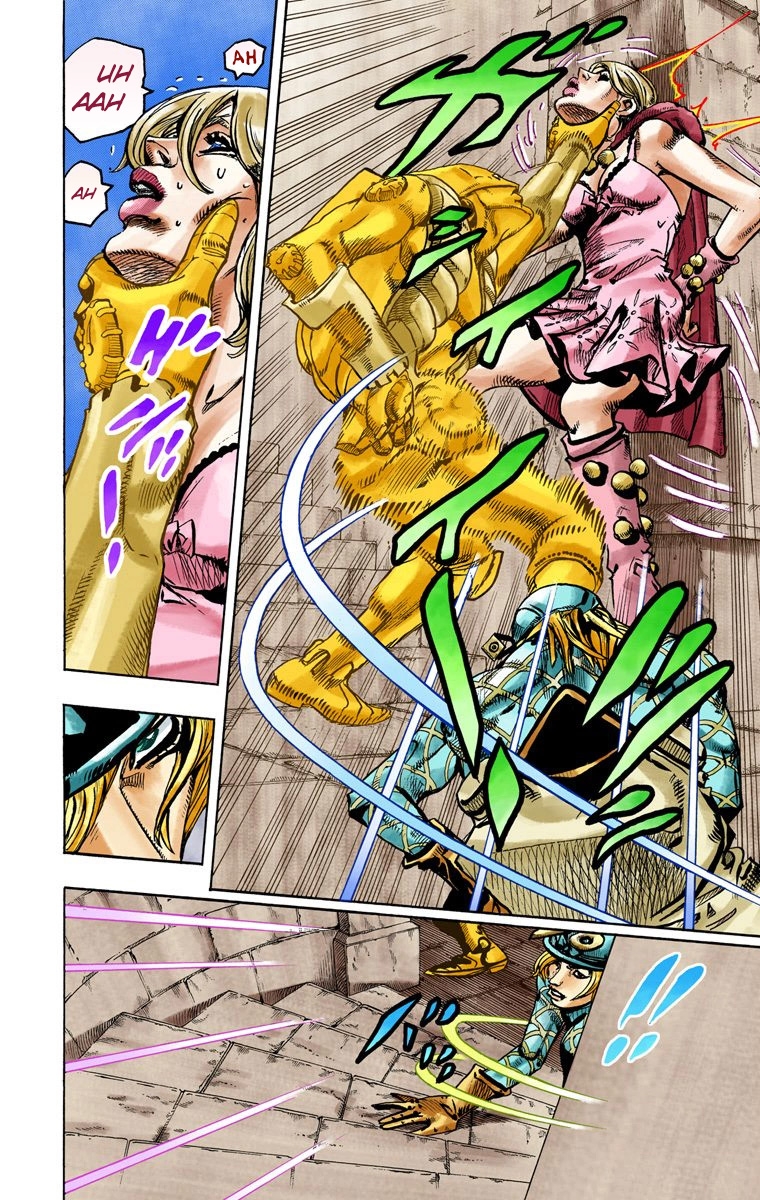 JoJo's Bizarre Adventure Steel Ball Run Colored Manga