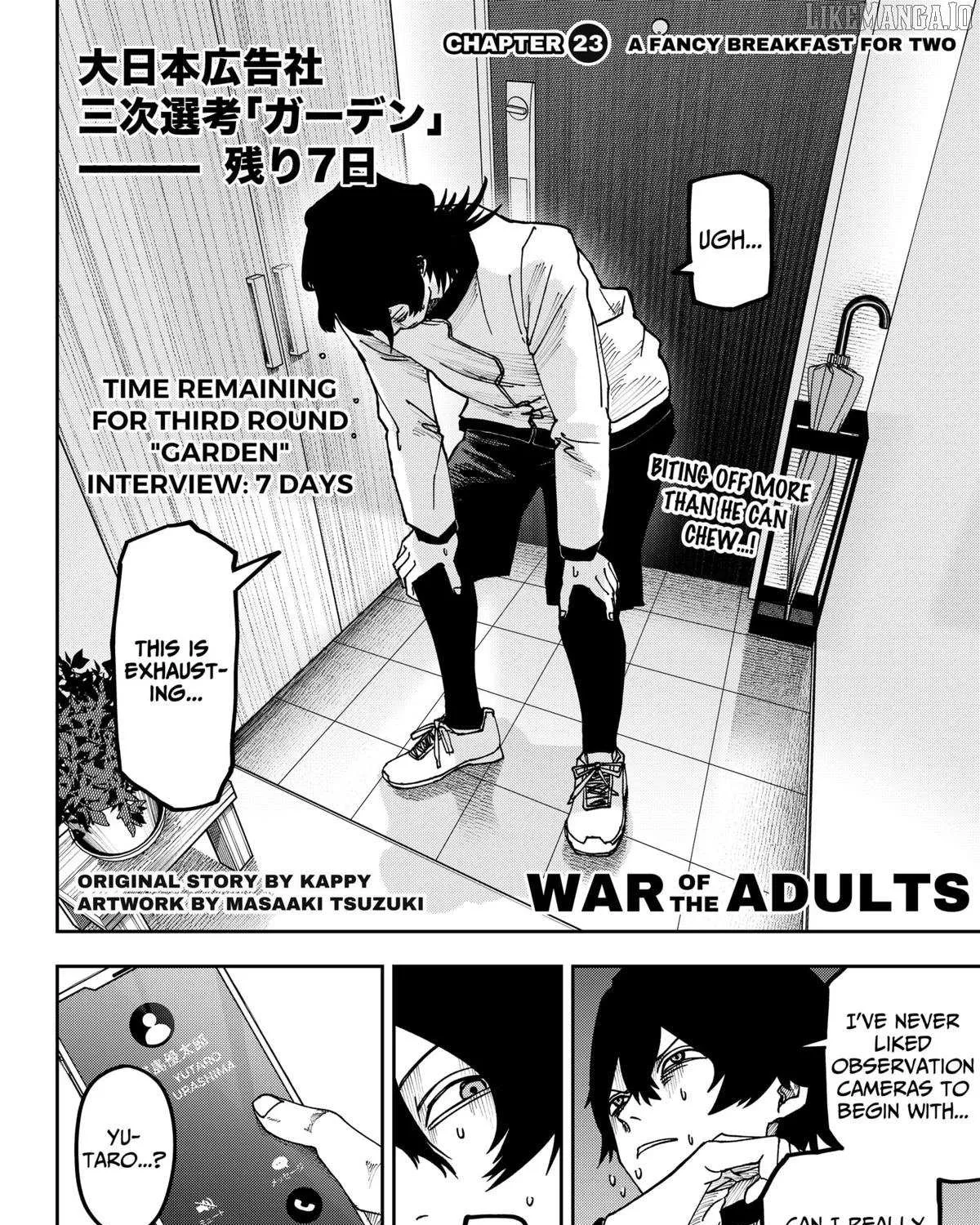 War of the Adults