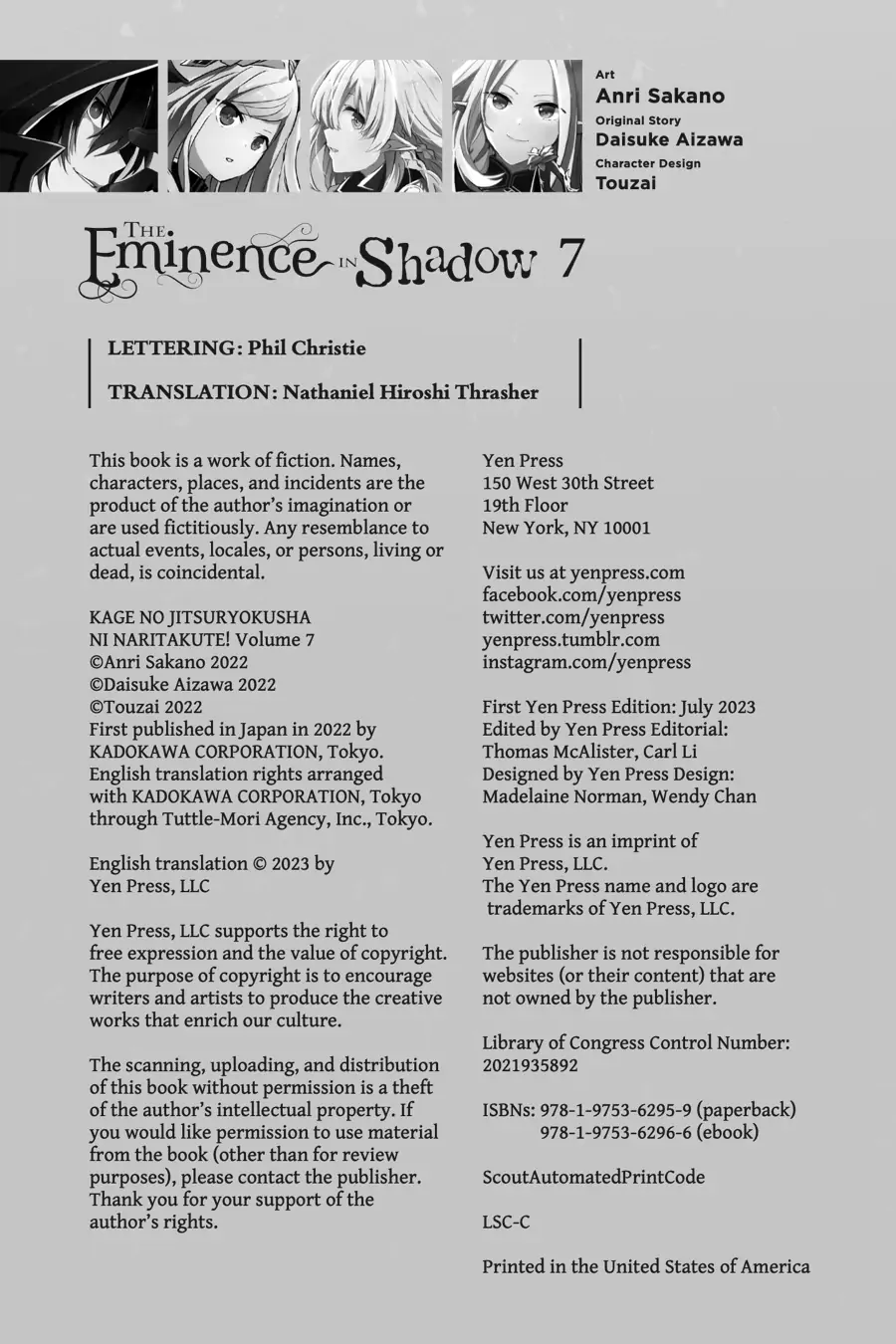 The Eminence in Shadow