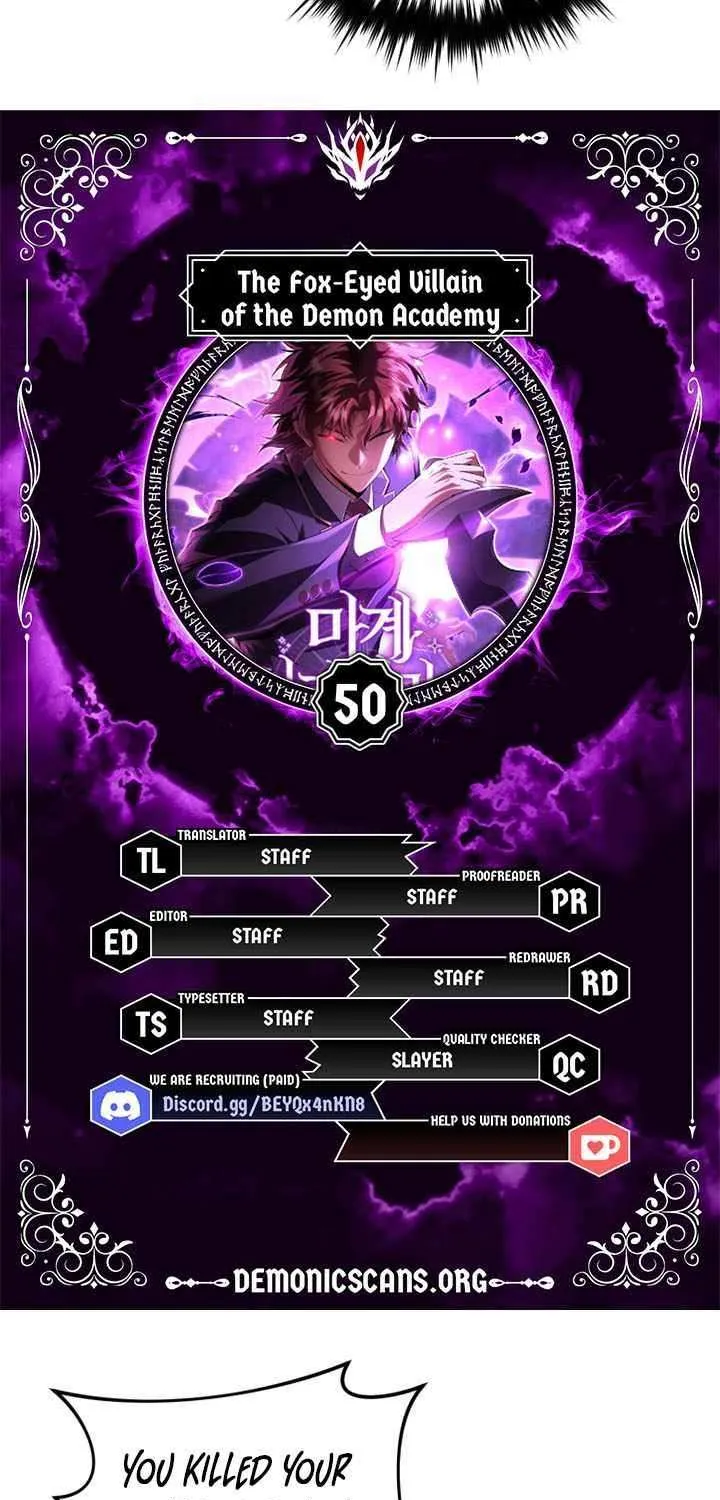 The Fox Eyed Villain of the Demon Academy
