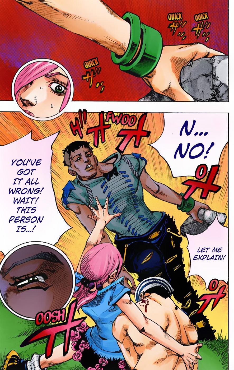 JoJo's Bizarre Adventure, Part 8: JoJolion Colored Manga