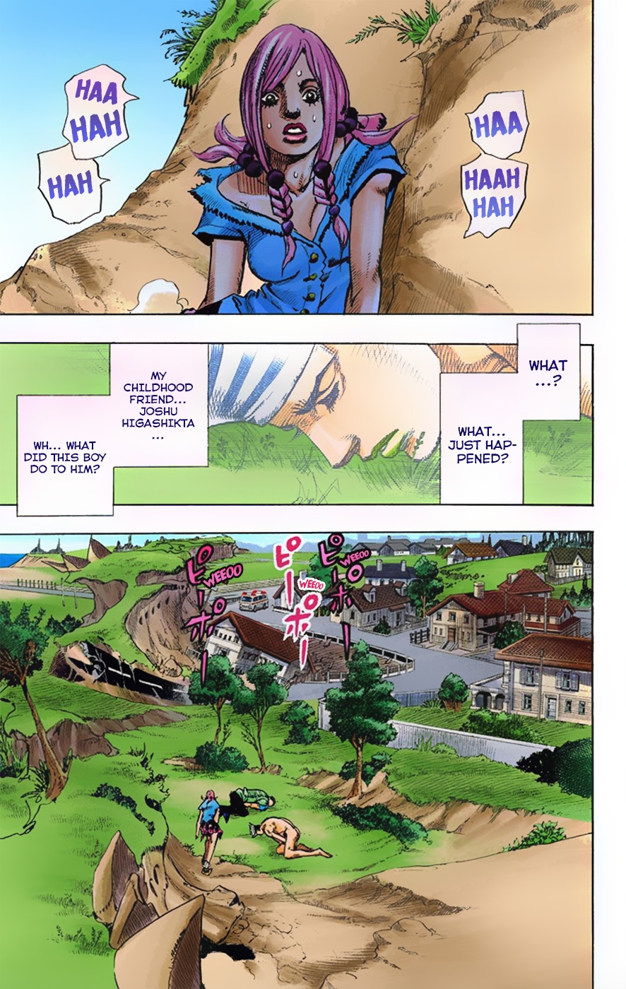 JoJo's Bizarre Adventure, Part 8: JoJolion Colored Manga
