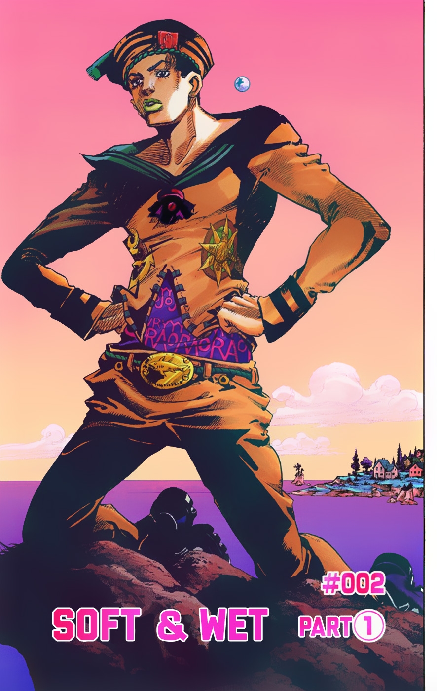 JoJo's Bizarre Adventure, Part 8: JoJolion Colored Manga
