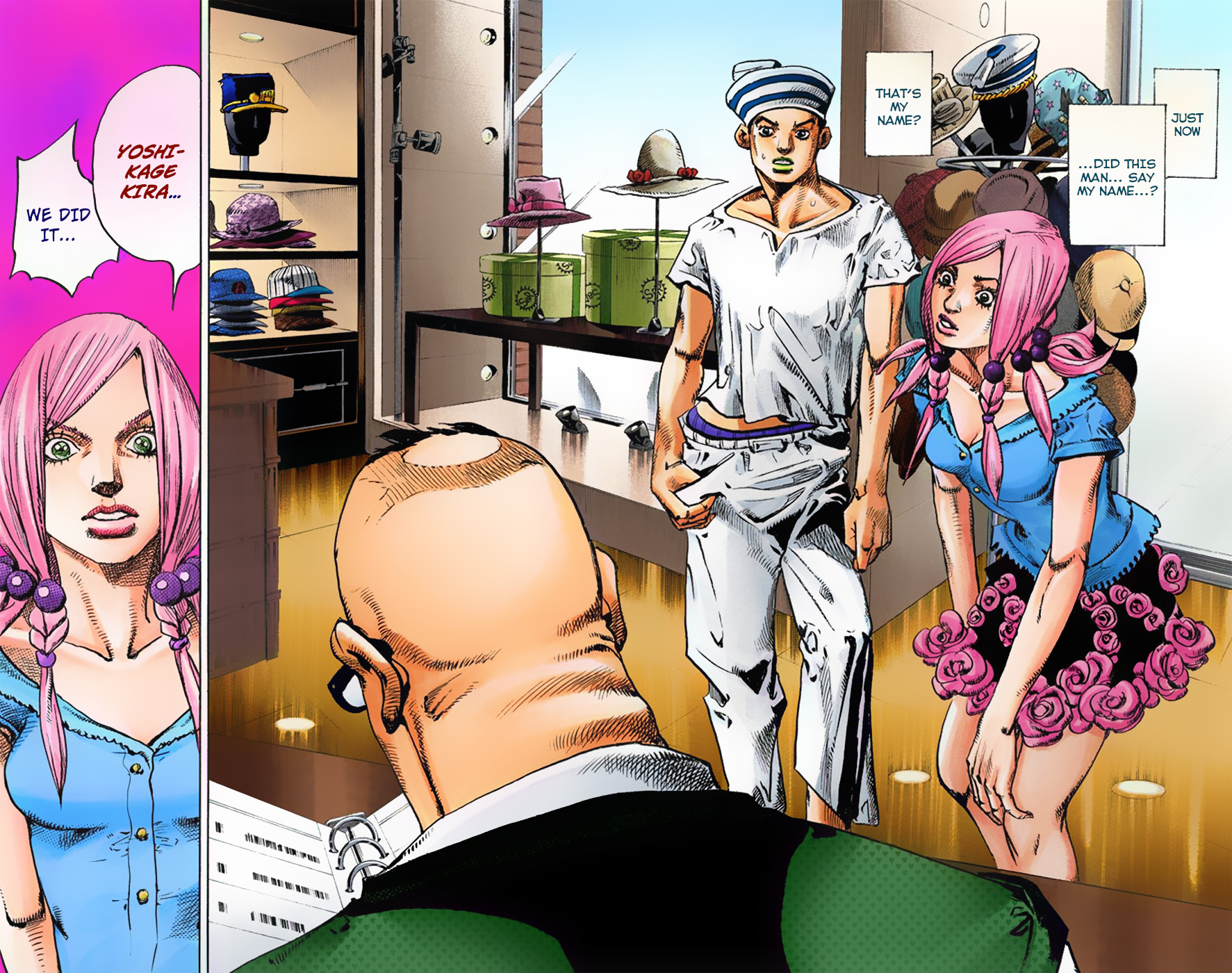 JoJo's Bizarre Adventure, Part 8: JoJolion Colored Manga